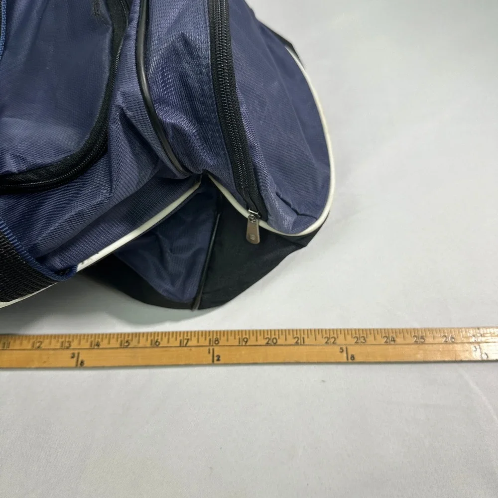 Vintage Nike Duffel Bag Unisex Large Navy Blue Sportswear Gym Travel Bag